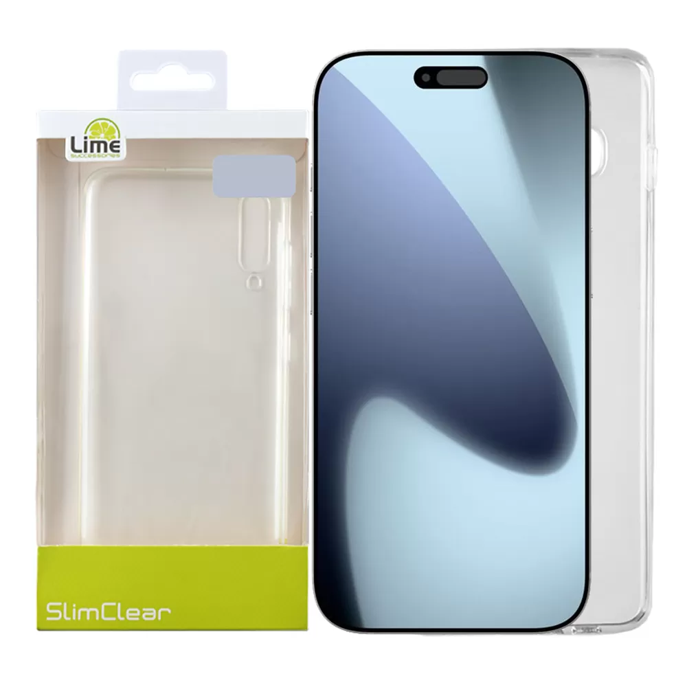 LIME ΘΗΚΗ IPHONE 17 PRO MAX 6.9" SLIMCLEAR TPU CAMERA GUARD ΔΙΑΦΑΝΗ