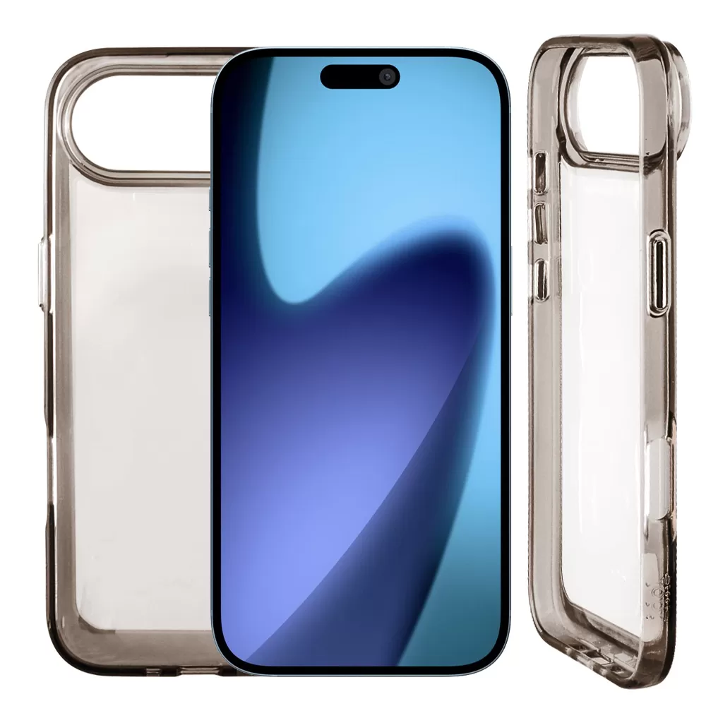 IDOL 1991 CRISTALYTE TPU ΘΗΚΗ IPHONE 17 AIR 6.5in  CAMERA GUARD ΔΙΑΦΑΝΗ ΓΚΡΙ