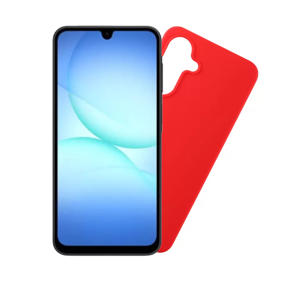 VOLTE-TEL SILICON TPU ΘΗΚΗ SAMSUNG A17 4G A175/A17 5G A176/M17 5G M176 6.7in CAMERA GUARD RED