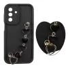 VOLTE-TEL SILICON TPU WITH STRAP ΘΗΚΗ SAMSUNG A17 4G A175/A17 5G A176/M17 5G M176 6.7in  FULL CAMERA PROTECTION BLACK WITH BLACK