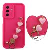 VOLTE-TEL SILICON TPU WITH STRAP ΘΗΚΗ SAMSUNG A17 4G A175/A17 5G A176/M17 5G M176 6.7in  FULL CAMERA PROTECTION PINK WITH PINK H