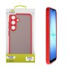 LIME HARDSHELL FUSION ΘΗΚΗ SAMSUNG A17 4G A175/A17 5G A176/M17 5G M176 6.7in  FULL CAMERA PROTECTION RED WITH BLACK KEYS