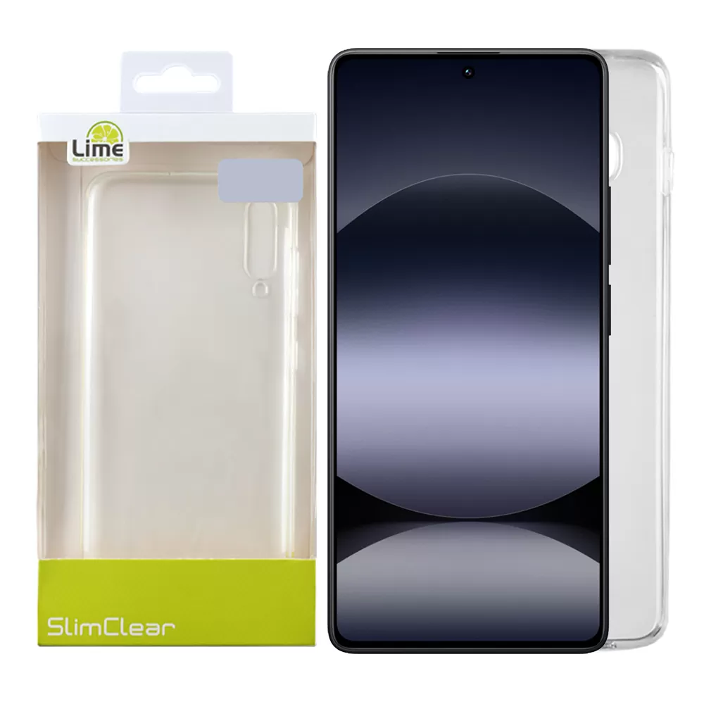 LIME SLIMCLEAR TPU ΘΗΚΗ XIAOMI REDMI NOTE 14S 6.67in FULL CAMERA PROTECTION ΔΙΑΦΑΝΗ