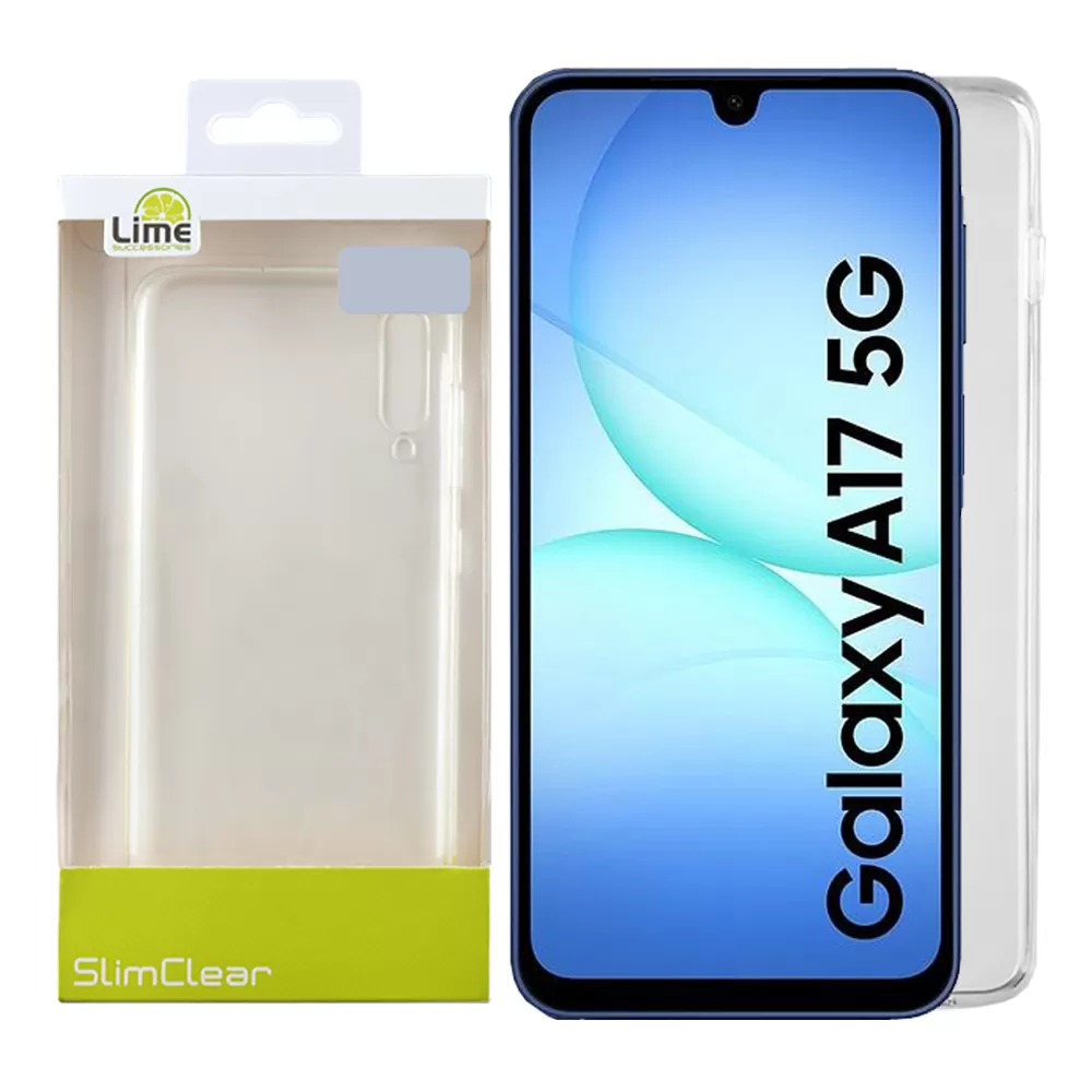 LIME ΘΗΚΗ SAMSUNG A17 4G A175/A17 5G A176/M17 5G M176 6.7" SLIMCLEAR TPU FULL CAMERA PROTECTION ΔΙΑΦΑΝΗ
