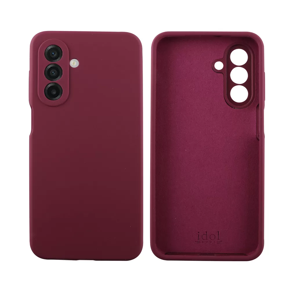 IDOL 1991 VELVET ELITE TPU ΘΗΚΗ SAMSUNG A17 4G A175/A17 5G A176/M17 5G M176 6.7in 4 SIDE FULL CAMERA PROTECTION BURGUNDY