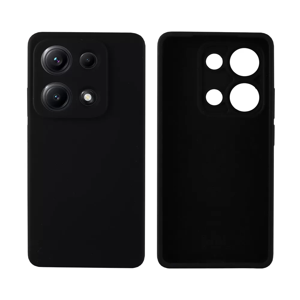 IDOL 1991 VELVET ELITE TPU ΘΗΚΗ XIAOMI REDMI NOTE 14S 6.67in  4 SIDE FULL CAMERA PROTECTION BLACK