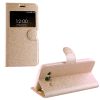 VOLTE-TEL ΘΗΚΗ SAMSUNG J5 2016 J510 LEATHER GOLD-TPU VIEW BOOK STAND