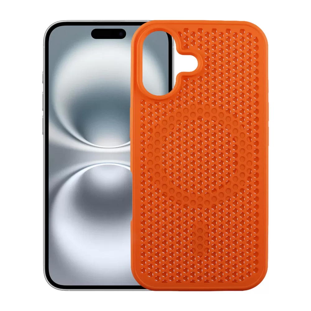 IDOL 1991 MAG AIR TPU ΘΗΚΗ IPHONE 16 6.1in MAGSAFE CAMERA GUARD ORANGE