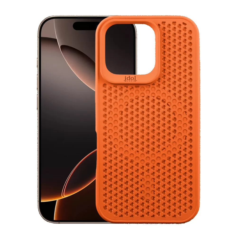 IDOL 1991 MAG AIR TPU ΘΗΚΗ IPHONE 16 PRO 6.3in MAGSAFE CAMERA GUARD ORANGE