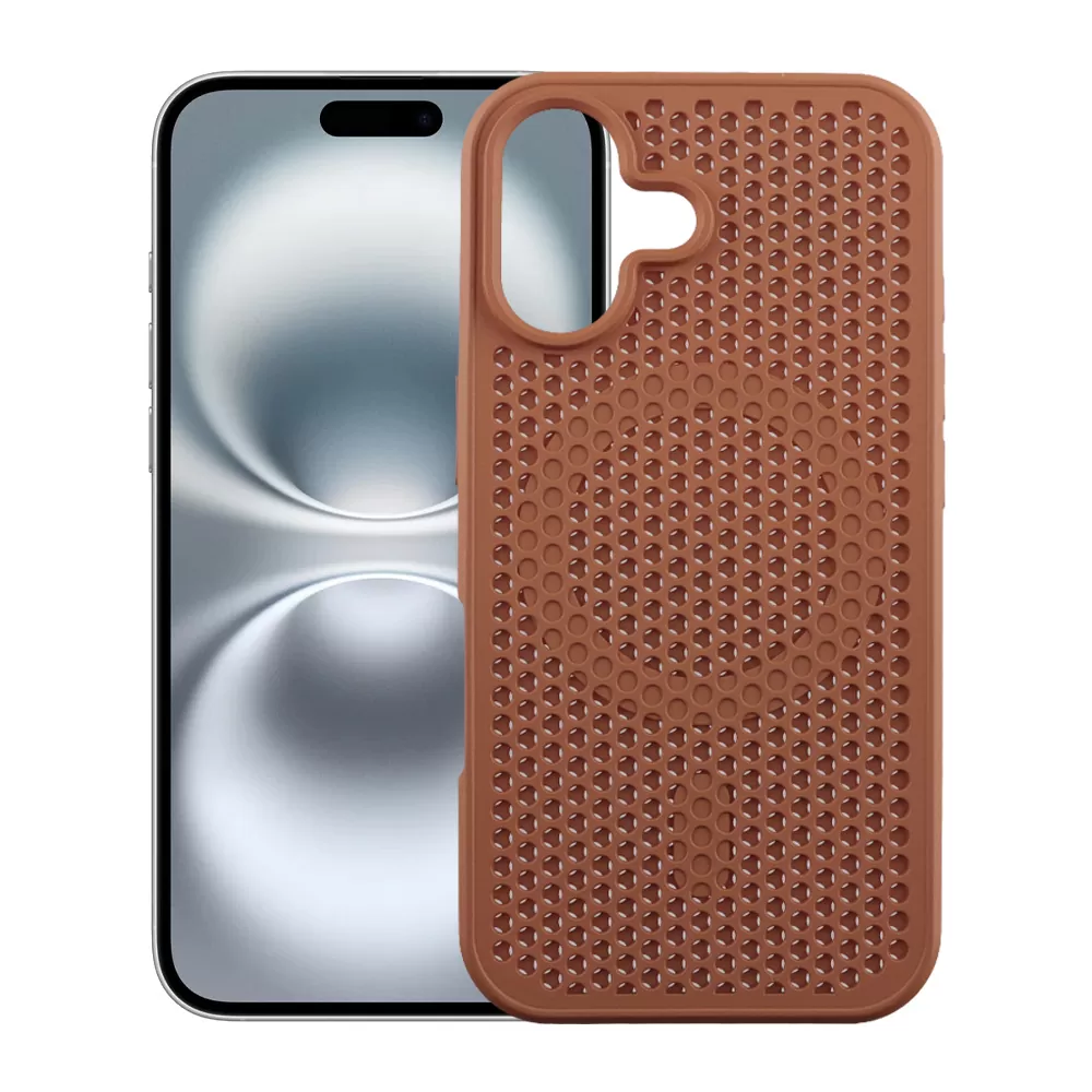 IDOL 1991 MAG AIR TPU ΘΗΚΗ IPHONE 16 PLUS 6.7in MAGSAFE CAMERA GUARD BROWN