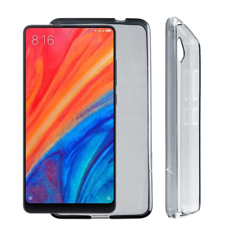 VOLTE-TEL SLIMCOLOR AIR TPU ΘΗΚΗ XIAOMI MI MIX 2S 5.99in ΔΙΑΦΑΝΗ ΓΚΡΙ
