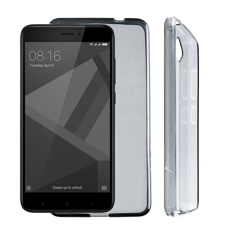 VOLTE-TEL SLIMCOLOR AIR TPU ΘΗΚΗ XIAOMI REDMI 4X 5.0in ΔΙΑΦΑΝΗ ΓΚΡΙ