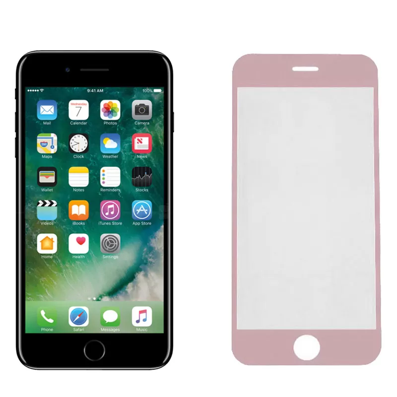 IDOL 1991 SPECIAL TEMPERED GLASS IPHONE 8/7 PLUS 5.5in9H 0.25mm 2.5D FULL GLUE FULL COVER ROSE GOLD