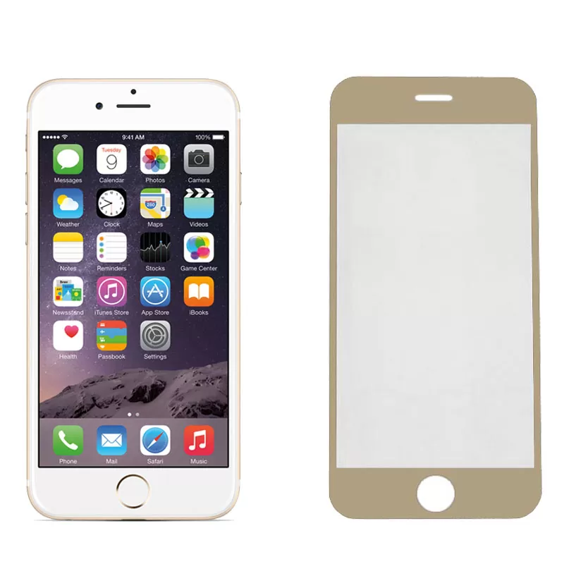 IDOL 1991 SPECIAL TEMPERED GLASS IPHONE 6S/6 4.7in9H 0.25mm 2.5D FULL GLUE FULL COVER GOLD