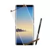 IDOL 1991 GLAMOUR TEMPERED GLASS SAMSUNG NOTE 8 N950 6.3in9H 0.30mm FULL COVER 3D EDGE GLUE GOLD