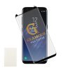 IDOL 1991 GLAMOUR TEMPERED GLASS SAMSUNG S8+ G955 6.2in 9H 0.30mm FULL COVER 3D FULL GLUE BLACK + SQUEEZY CARD