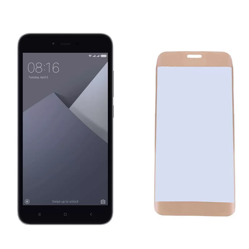 IDOL 1991 SPECIAL TEMPERED GLASS XIAOMI REDMI NOTE 5A/NOTE 5A PRIME 5.5in 9H 0.25mm 2.5D FULL COVER GOLD