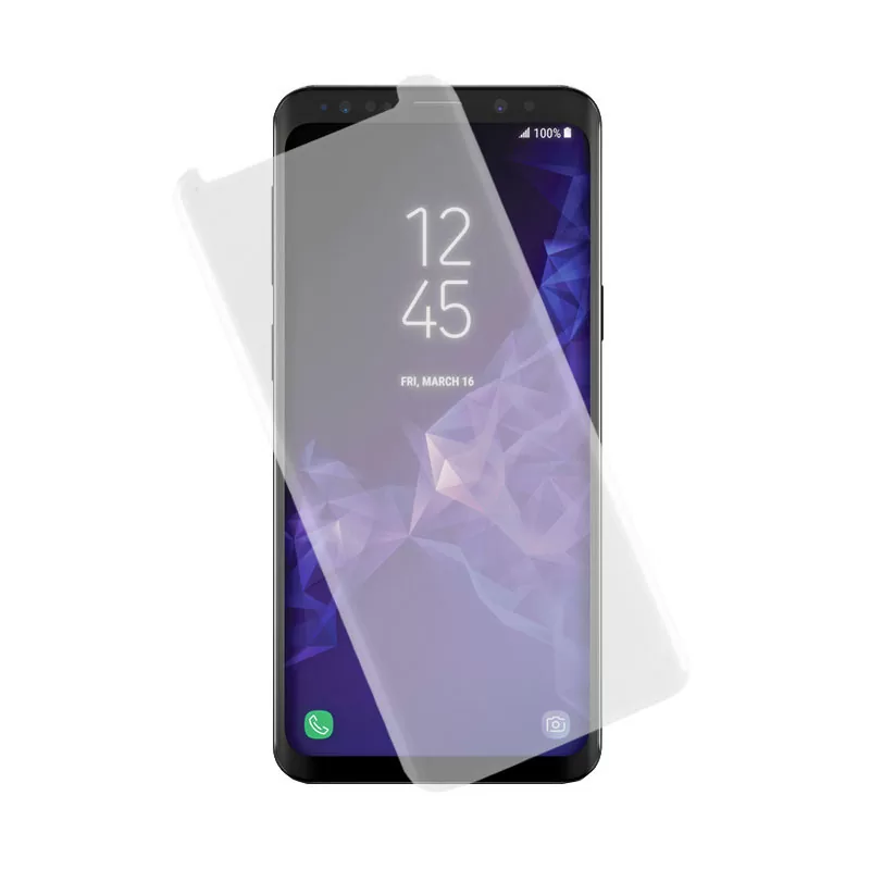 IDOL 1991 GLAMOUR TEMPERED GLASS SAMSUNG S9 G960 9H 0.30mm FULL COVER 3D EDGE TRANSPARENT