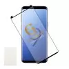 IDOL 1991 GLAMOUR TEMPERED GLASS SAMSUNG S9+ G965 6.2in 9H 0.30mm FULL COVER 3D FULL GLUE BLACK + SQUEEZY CARD