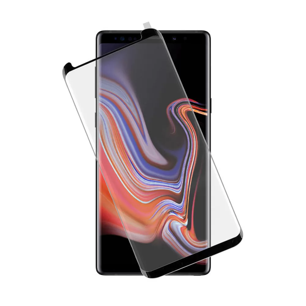 IDOL 1991 GLAMOUR TEMPERED GLASS SAMSUNG NOTE 9 N960 0.30mm FULL COVER 3D EDGE GLUE BLACK