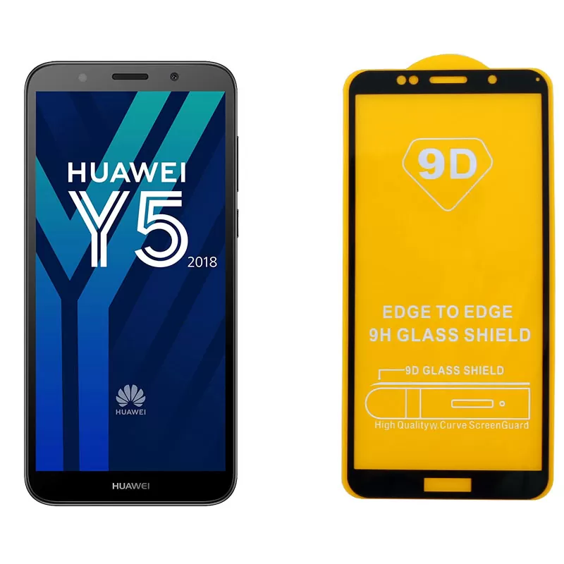 IDOL 1991 SPECIAL TEMPERED GLASS HUAWEI Y5 2018/Y5 PRIME 2018/HONOR 7S 5.45in 9H 0.25mm 9D FULL GLUE FULL COVER BLACK