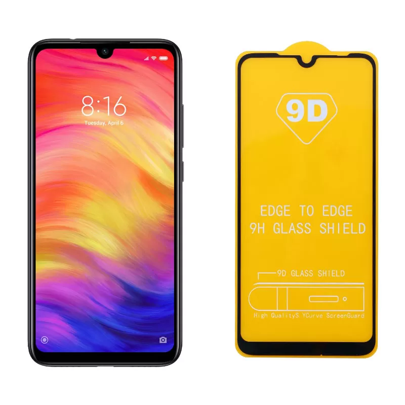 IDOL 1991 SPECIAL TEMPERED GLASS XIAOMI REDMI 7 6.26in 9H 0.25mm 9D FULL GLUE FULL COVER BLACK