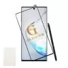 IDOL 1991 GLAMOUR TEMPERED GLASS SAMSUNG NOTE 10 N970 6.28in 9H 0.30mm FULL COVER 3D FULL GLUE FINGER UNLOCK BLACK+SQUEEZY CARD