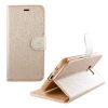 VOLTE-TEL ΘΗΚΗ LENOVO A7010 5.5" LEATHER GOLD-TPU BOOK STAND
