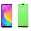 IDOL 1991 TEMPERED GLASS XIAOMI MI A3 6.01in 9H 0.25mm 20D FULL GLUE SEMI CURVED BLACK