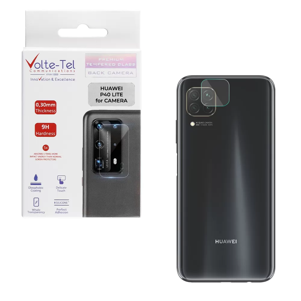 VOLTE-TEL CAMERA TEMPERED GLASS HUAWEI P40 LITE 6.4in 9H 0.30mm