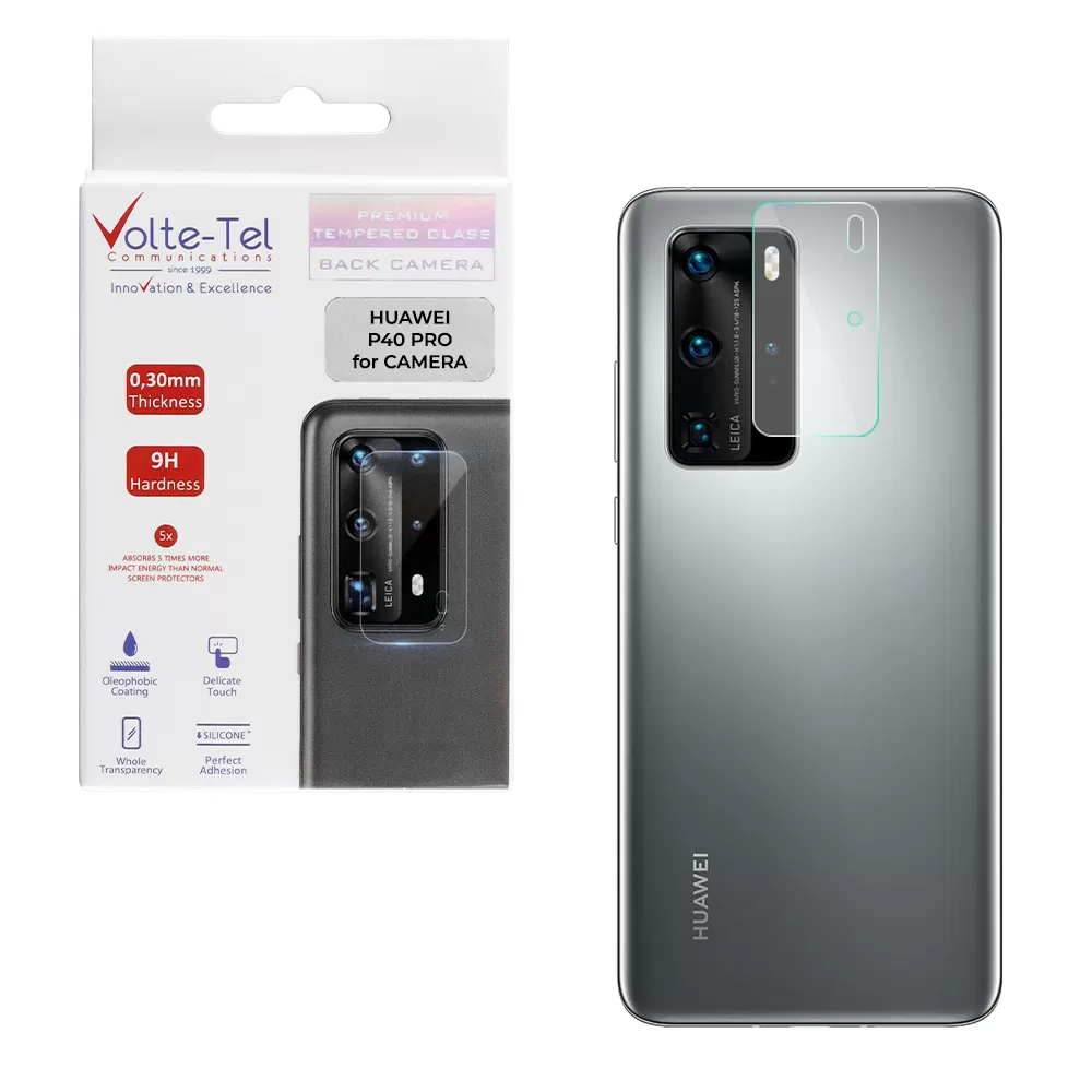 VOLTE-TEL CAMERA TEMPERED GLASS HUAWEI P40 PRO 6.58in 9H 0.30mm