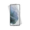 IDOL 1991 GLAMOUR TEMPERED GLASS SAMSUNG S21 PLUS 5G G996 6.7in 9H 0.30mm FULL COVER 3D EDGE GLUE FINGER UNLOCK BLACK