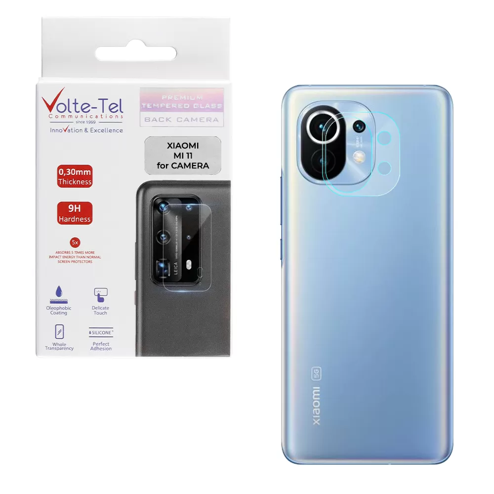 VOLTE-TEL CAMERA TEMPERED GLASS XIAOMI MI 11 6.81in 9H 0.30mm