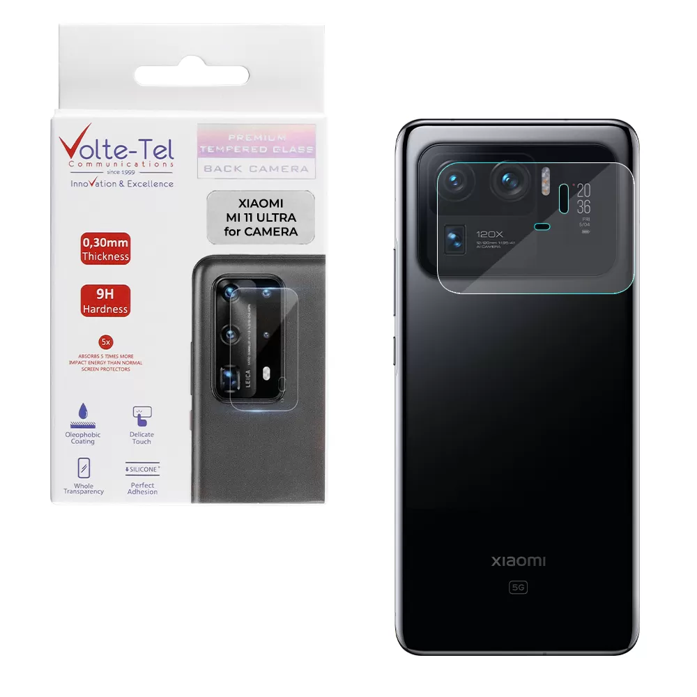 VOLTE-TEL CAMERA TEMPERED GLASS XIAOMI MI 11 ULTRA 6.81in 9H 0.30mm