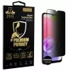 IDOL 1991 PREMIUM PRIVACY ANTISPY TEMPERED GLASS SAMSUNG A03s A037 6.5in 9H 0.25mm SEMI CURVED FULL GLUE BLACK