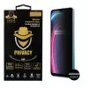 IDOL 1991 PRIVACY ANTISPY TEMPERED GLASS REALME C21Y/C25Y 6.5in 9H 0.25mm SEMI CURVED FULL GLUE BLACK