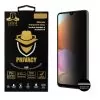 IDOL 1991 PRIVACY ANTISPY TEMPERED GLASS SAMSUNG A32 4G A325 6.4in 9H 0.25mm SEMI CURVED FULL GLUE BLACK