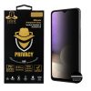IDOL 1991 PRIVACY ANTISPY TEMPERED GLASS SAMSUNG A32 5G A326 6.5in 9H 0.25mm SEMI CURVED FULL GLUE BLACK