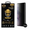 IDOL 1991 PRIVACY ANTISPY TEMPERED GLASS SAMSUNG S20 PLUS G985 6.7in 9H 0.25mm 3D SEMI CURVED EDGE GLUE BLACK