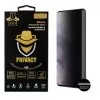 IDOL 1991 PRIVACY ANTISPY TEMPERED GLASS SAMSUNG S20 PLUS G985 6.7in 9H 0.25mm 3D SEMI CURVED EDGE GLUE BLACK