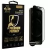 IDOL 1991 PREMIUM PRIVACY ANTISPY TEMPERED GLASS IPHONE 12 PRO/IPHONE 12 6.1in 9H 0.25mm SEMI CURVED FULL GLUE BLACK