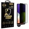 IDOL 1991 PREMIUM PRIVACY ANTISPY TEMPERED GLASS SAMSUNG A22 4G A225 6.4in 9H 0.25mm SEMI CURVED FULL GLUE BLACK