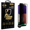 IDOL 1991 PREMIUM PRIVACY ANTISPY TEMPERED GLASS SAMSUNG A22 5G A226 6.6in 9H 0.25mm SEMI CURVED FULL GLUE BLACK