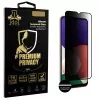 IDOL 1991 PREMIUM PRIVACY ANTISPY TEMPERED GLASS SAMSUNG A22 5G A226 6.6in 9H 0.25mm SEMI CURVED FULL GLUE BLACK