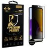 IDOL 1991 PREMIUM PRIVACY ANTISPY TEMPERED GLASS SAMSUNG A72 A725/A726 6.7in 9H 0.25mm SEMI CURVED FULL GLUE BLACK