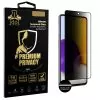 IDOL 1991 PREMIUM PRIVACY ANTISPY TEMPERED GLASS SAMSUNG A72 A725/A726 6.7in 9H 0.25mm SEMI CURVED FULL GLUE BLACK