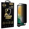 IDOL 1991 PREMIUM PRIVACY ANTISPY TEMPERED GLASS SAMSUNG A13 5G A136U 6.5in 9H 0.25mm SEMI CURVED FULL GLUE BLACK