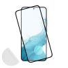 IDOL 1991 TEMPERED GLASS SAMSUNG S22 5G 6.1in 9H 0.25mm 3D FULL GLUE SEMI CURVED FINGER UNLOCK BLACK + SQUEEZY CARD
