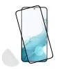 IDOL 1991 TEMPERED GLASS SAMSUNG S22 5G 6.1in 9H 0.25mm 3D FULL GLUE SEMI CURVED FINGER UNLOCK BLACK + SQUEEZY CARD
