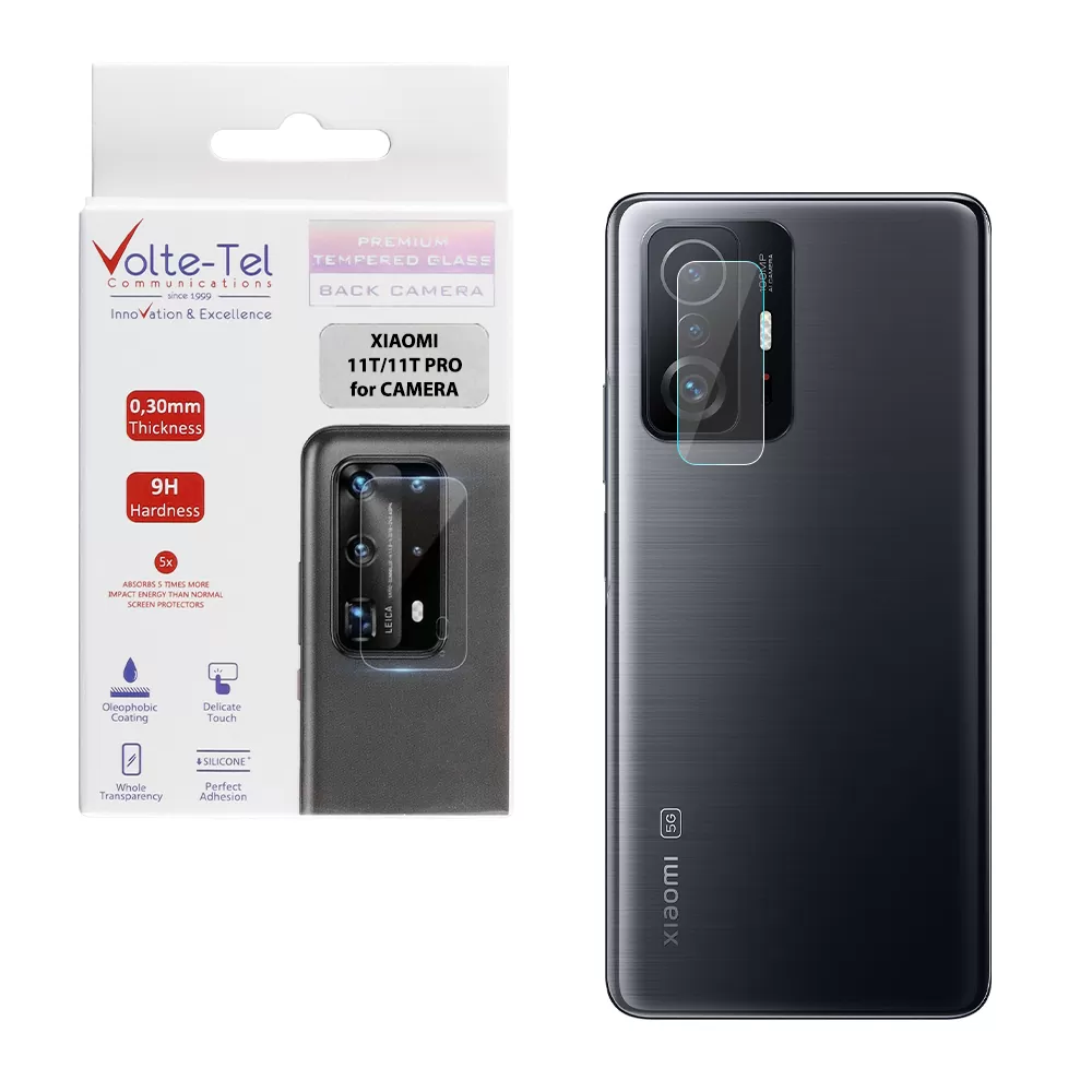 VOLTE-TEL CAMERA TEMPERED GLASS XIAOMI 11T/11T PRO 6.67in 9H 0.30mm
